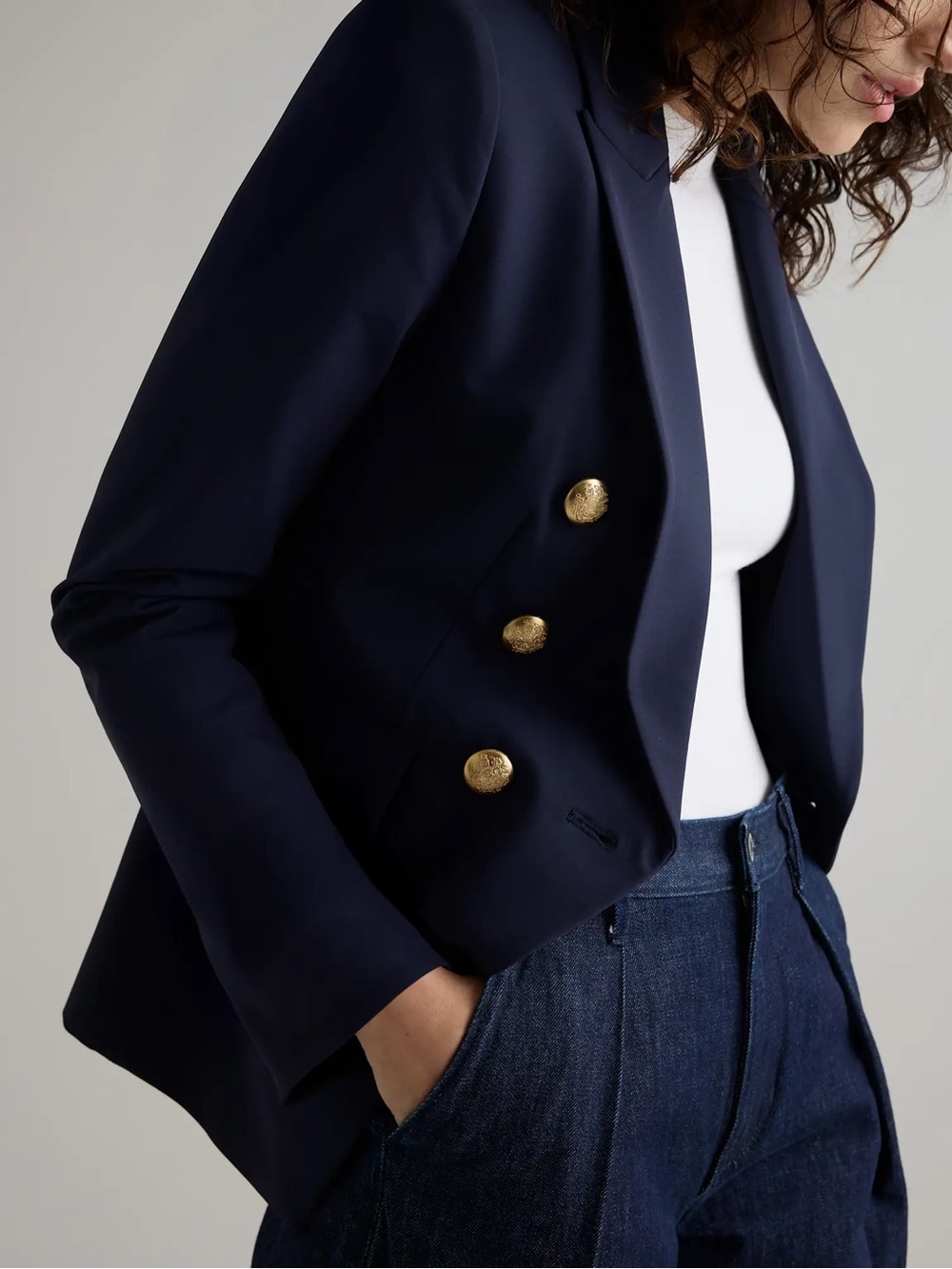 NWT Quince convertible scuba captains jacket - size M